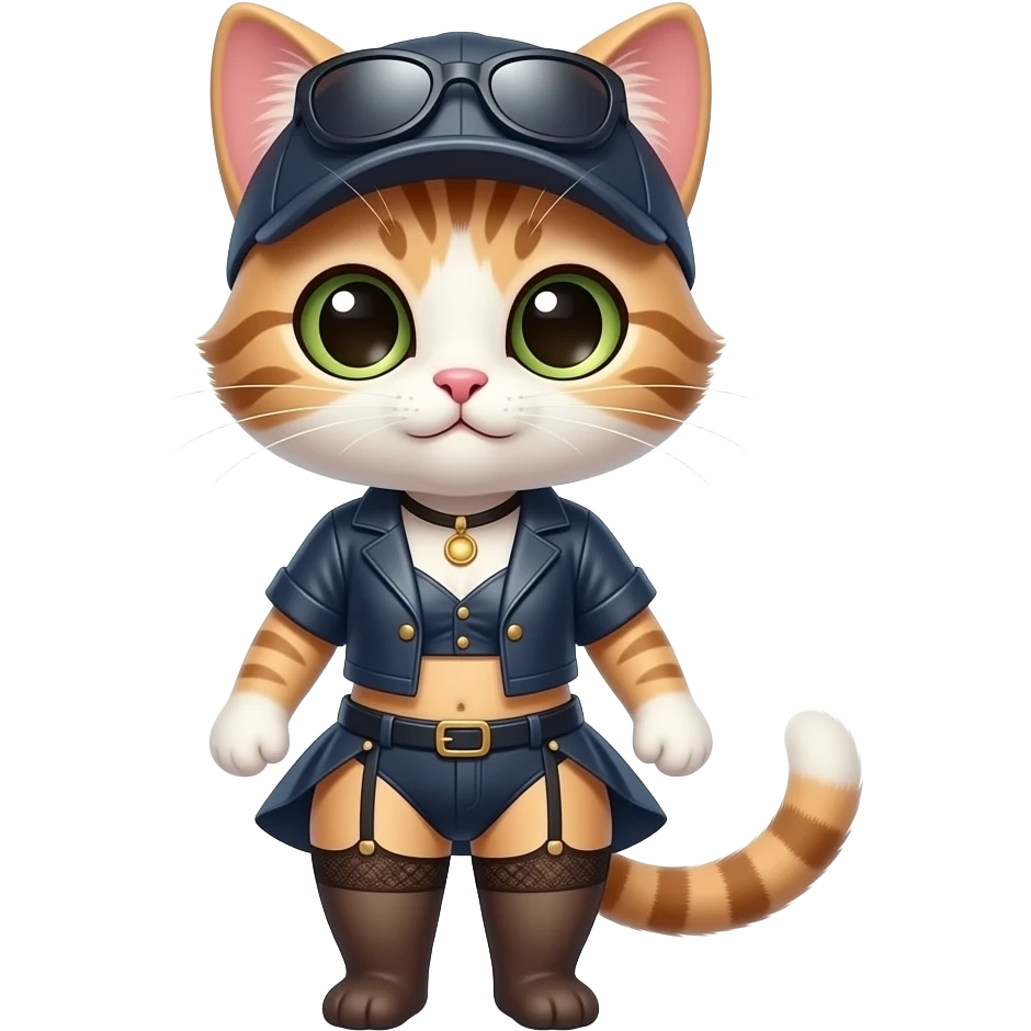 พ่อทำเฮเหรอคิตตี้ที่ใส่ชุดสุดน่ารักเลยก็เซ็กซี่ emoji