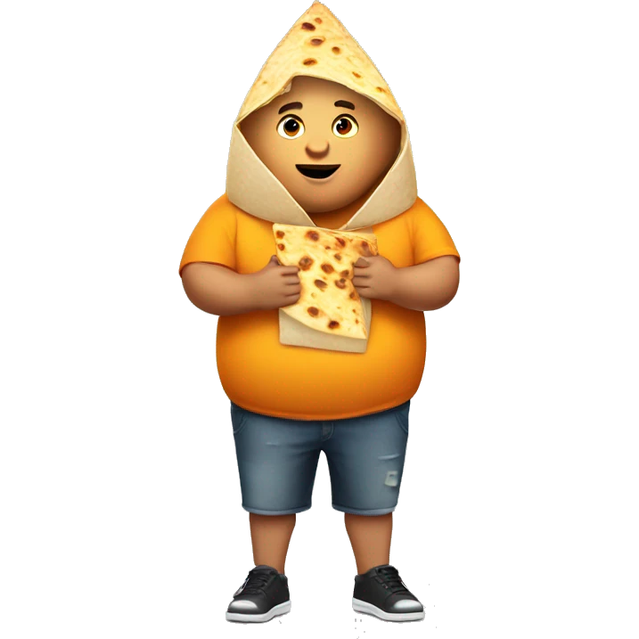 Fat Crunchwrap boy emoji
