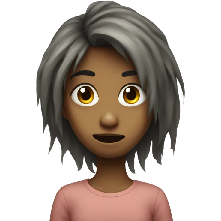 Freaky girl  emoji