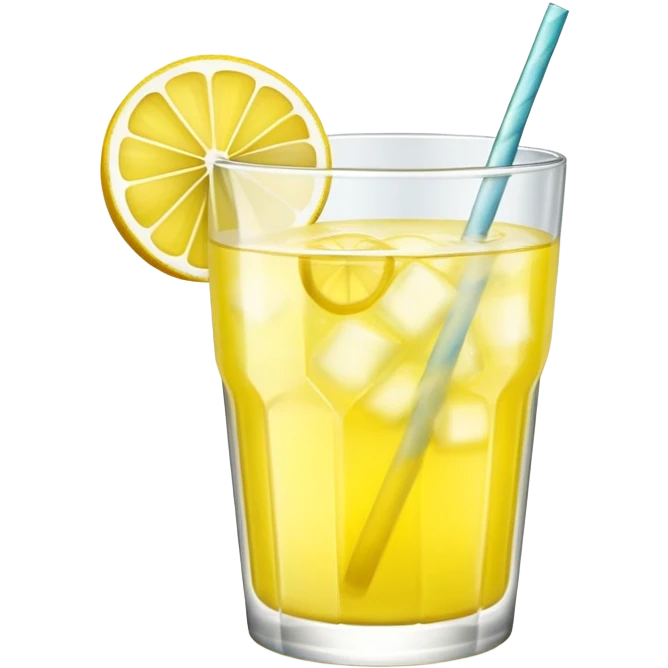 Lemonade drinks emoji