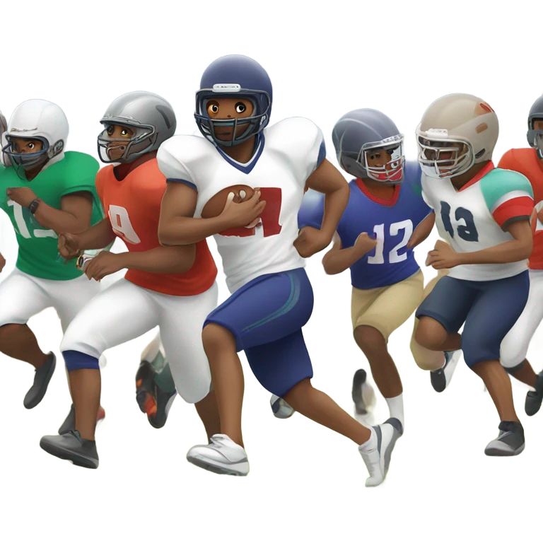 Flag football emoji