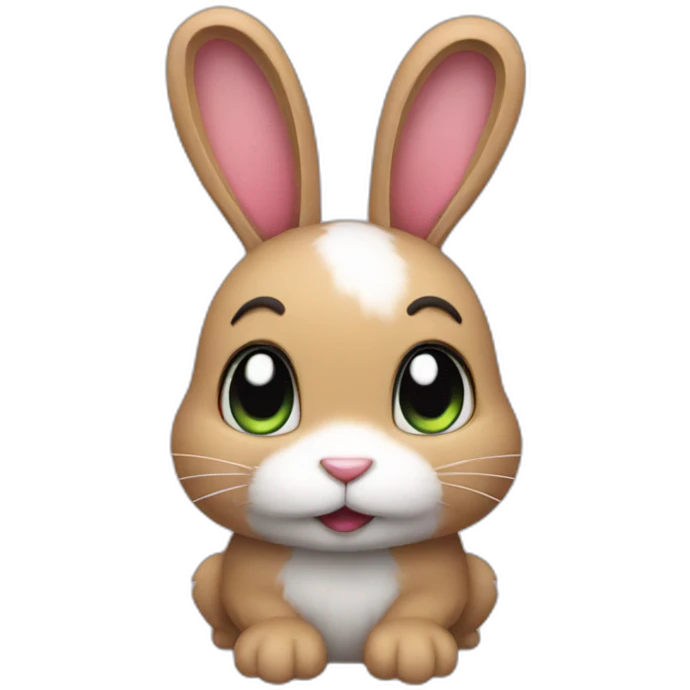 Bunny gaming emoji