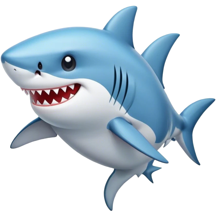 Shark baby emoji