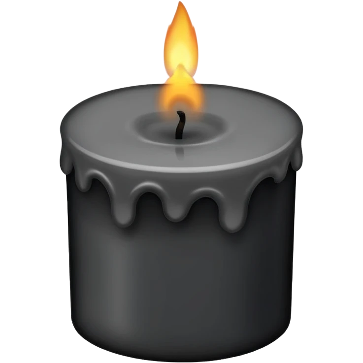 Candel with no flame 🔥 only smoke emoji