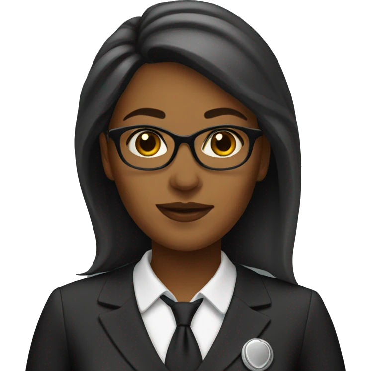 female lawyer emoji