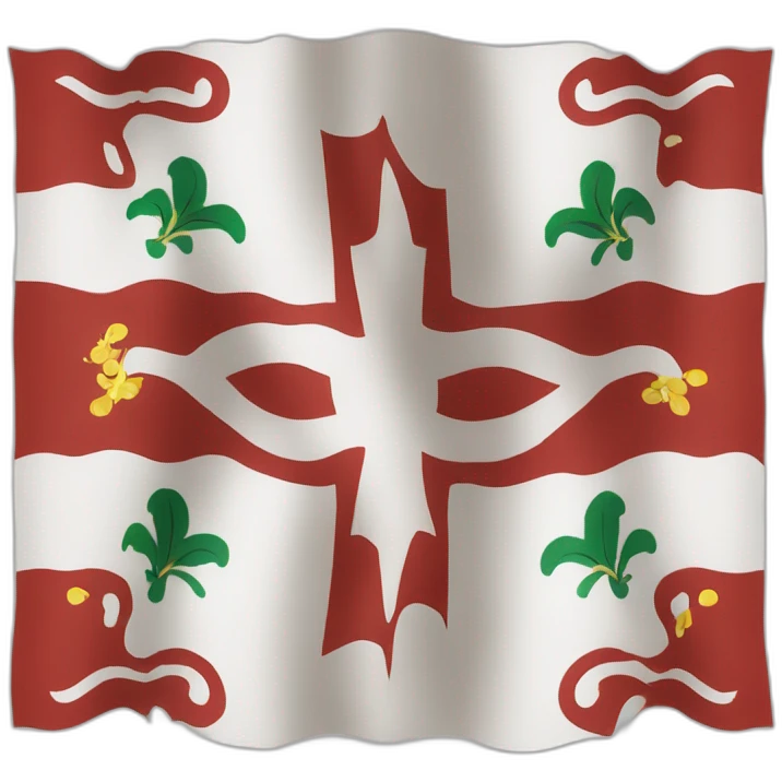 Le drapeau de la Corse  emoji