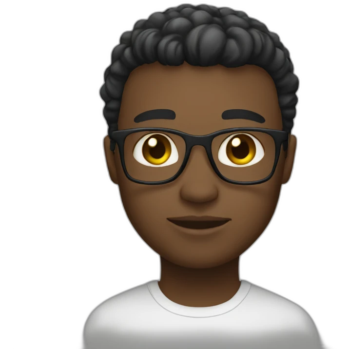 community manager black air white skin emoji