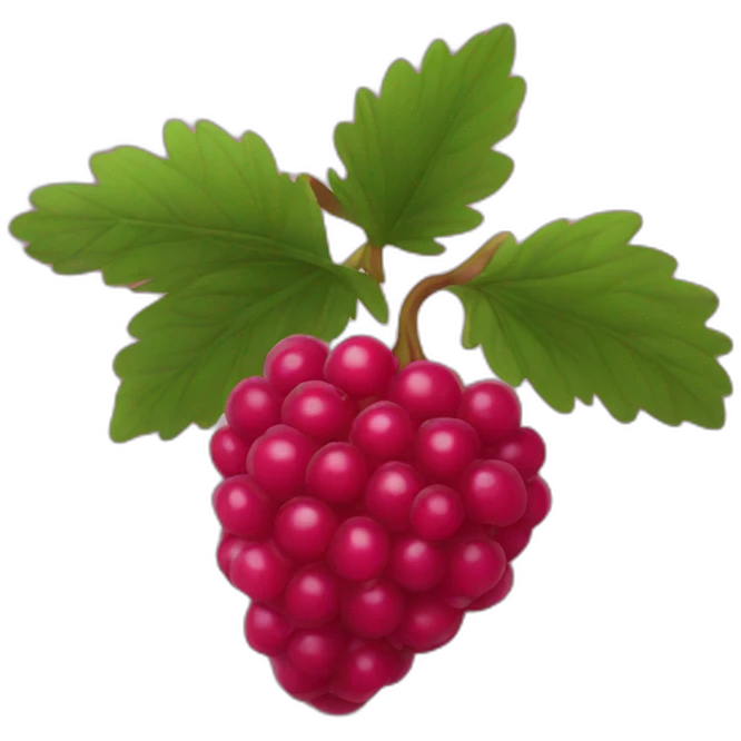 Fruit framboise emoji