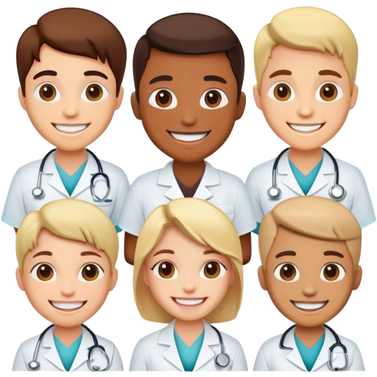 Dental dream team emoji