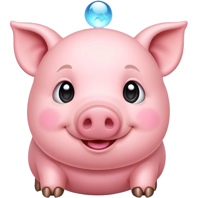 um porco magico emoji