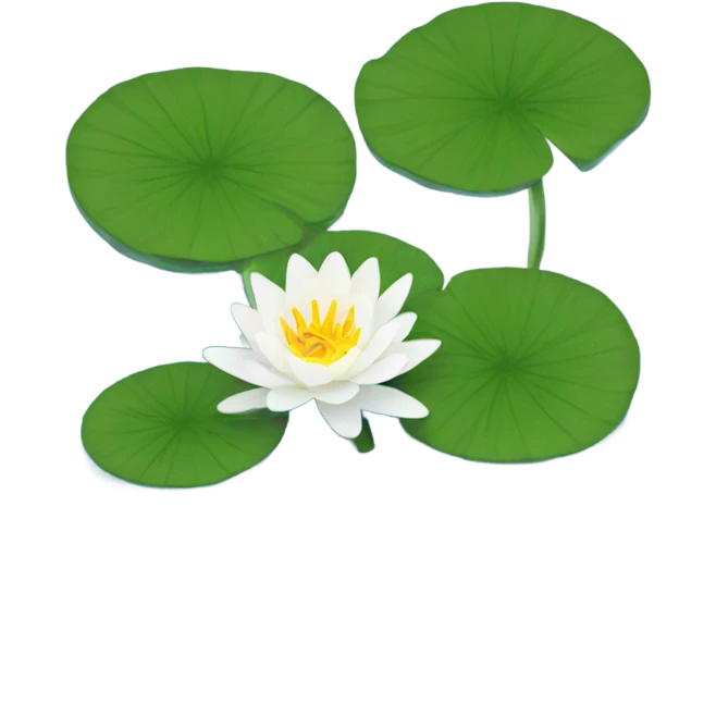 Water lily  emoji