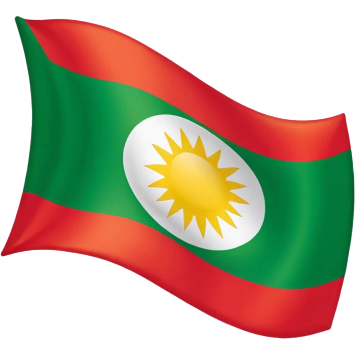 Kurdish flag emoji