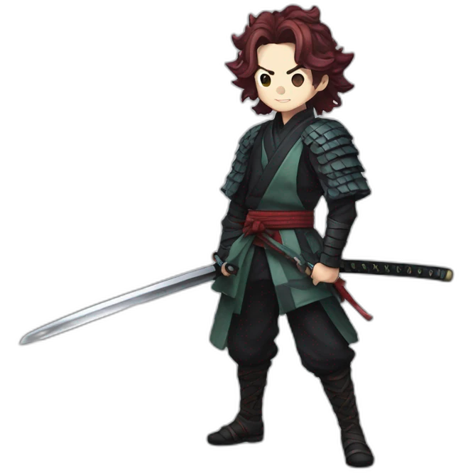 KATANA demon slayer tanjiro emoji