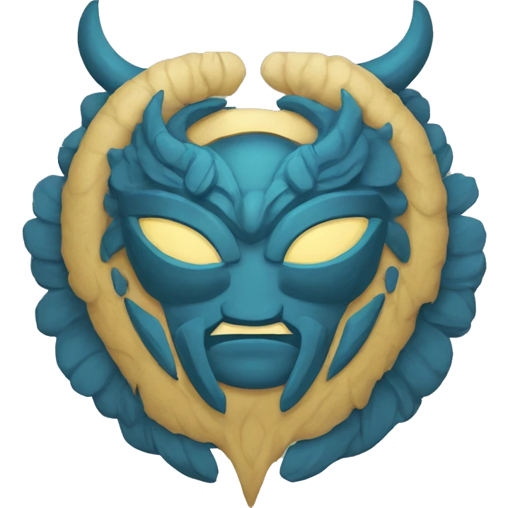 ahura mazda symbol on middle emoji