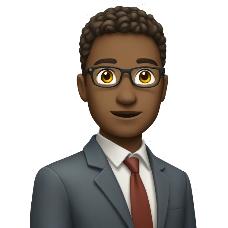a supreme secondary learner student emoji