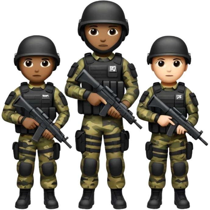 Black ops swat emoji