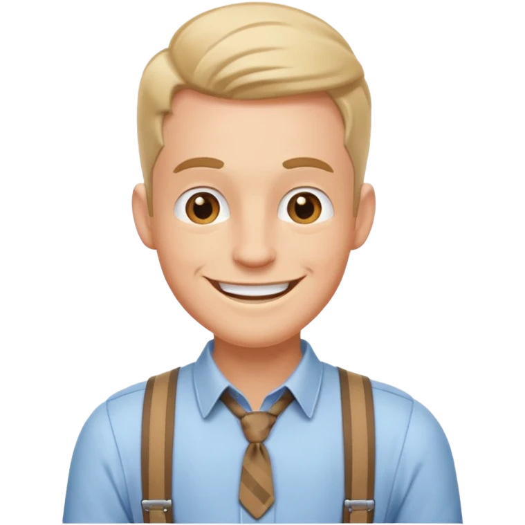 Suspenders males emoji