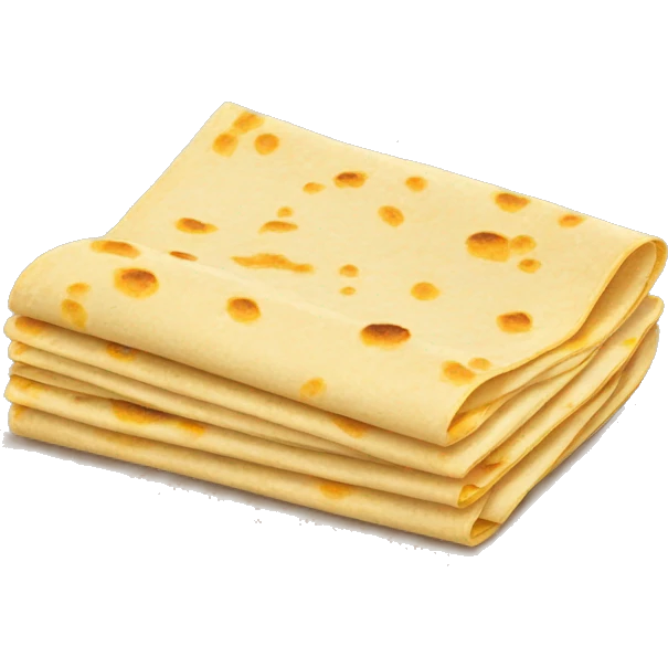 tortillas en un canasto con servilleta emoji