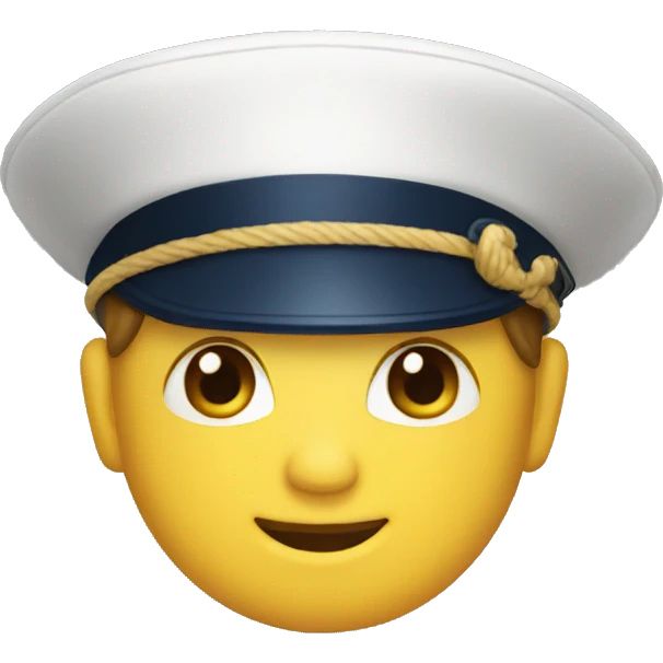 A sailor’s hat  emoji