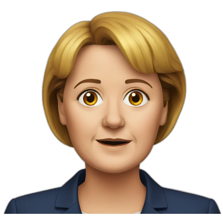 angela merkel emoji