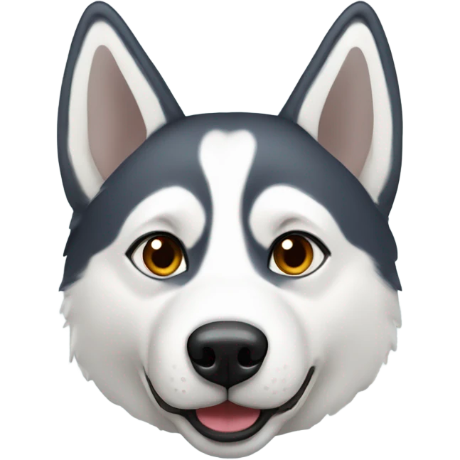 Siberian husky  emoji