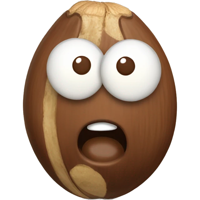 Buckeye nut emoji