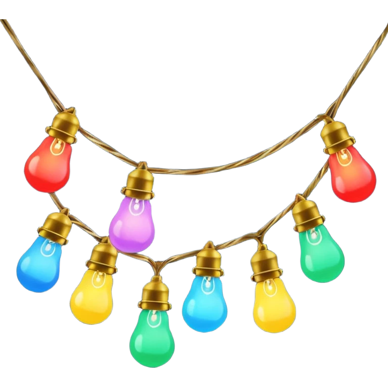 decorative lights emoji