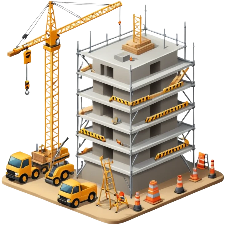 Construction site emoji