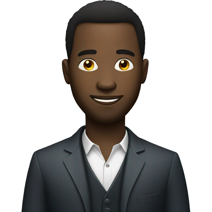 Black Man with a casino roulette emoji