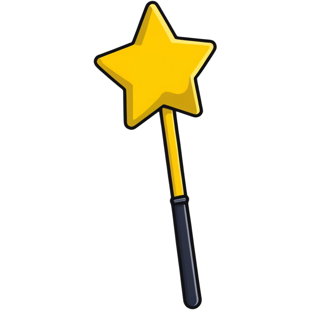 magic wand emoji