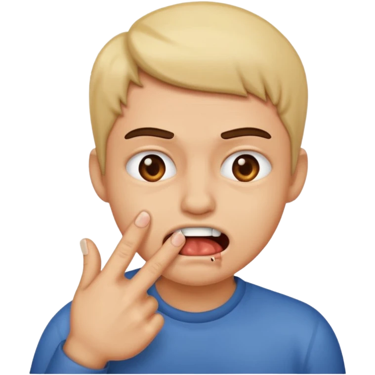 bite your finger emoji