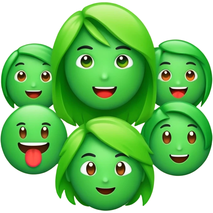 GREEN HAOS gang emoji