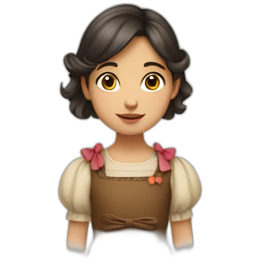 Niña del aro emoji