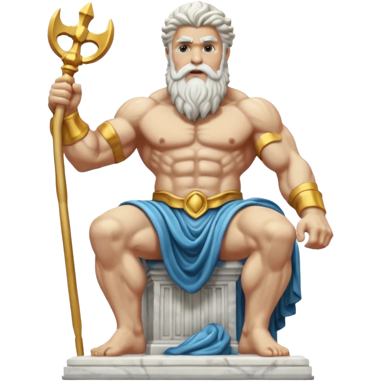 god zeus statue emoji