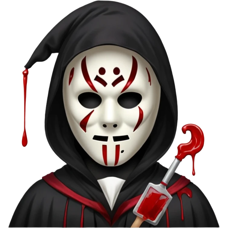 ghostface from scream emoji