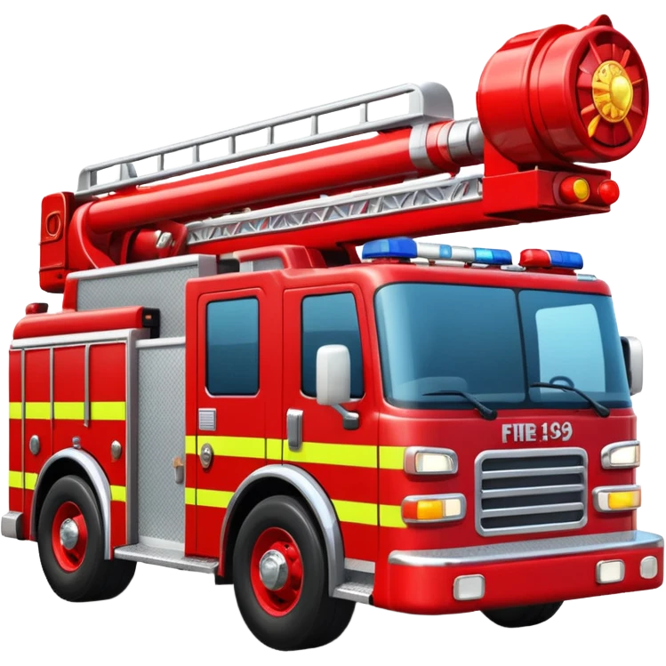 Fire truck emoji
