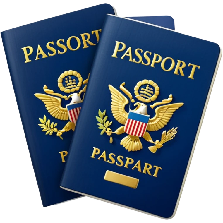 3 passports emoji