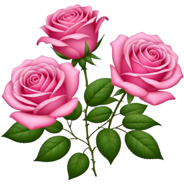 Rosa Lilien und Gänseblümchen emoji