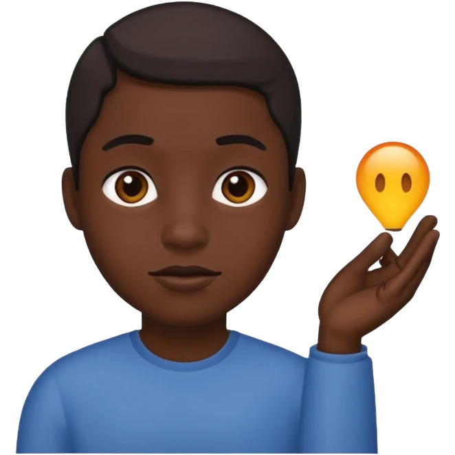 Black slave emoji
