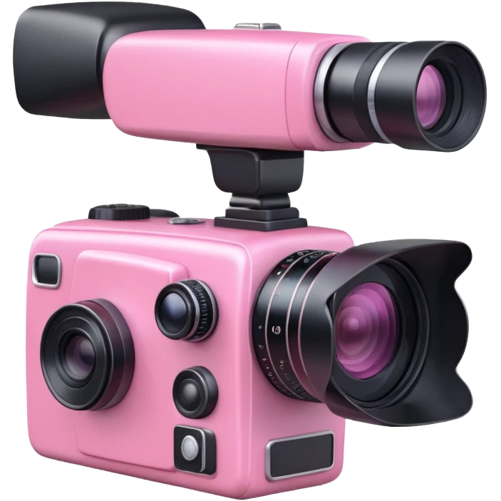 videocamera pink emoji