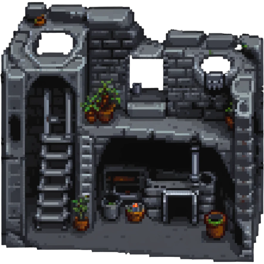 underground hideout under construction emoji