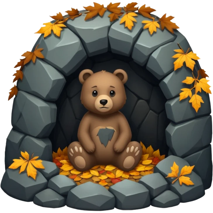 bear cave emoji