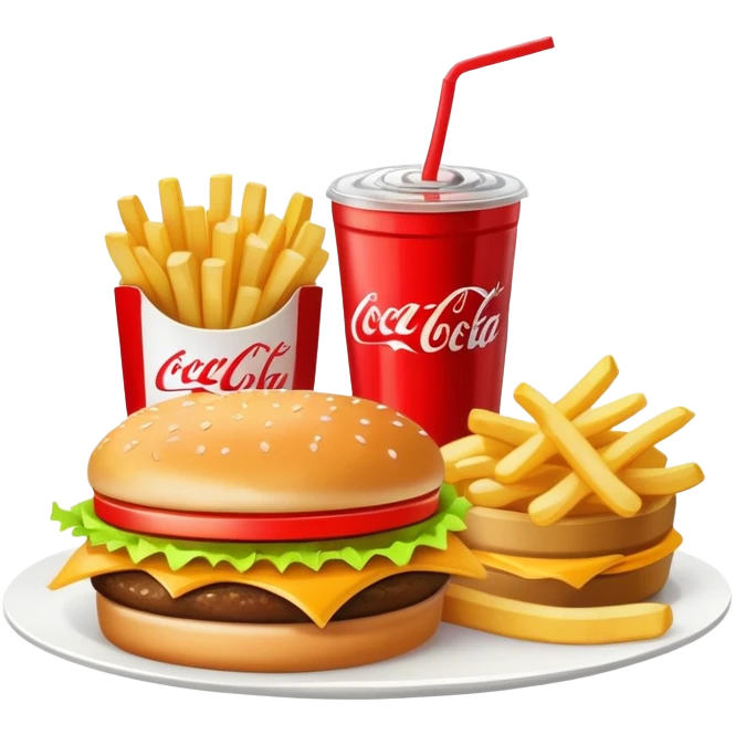 McDonald’s meal  emoji