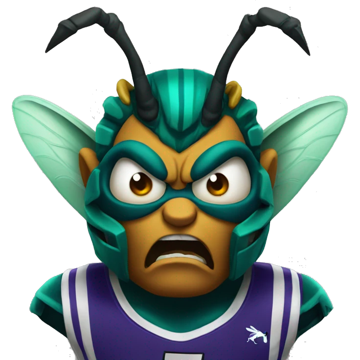 angry hornets emoji
