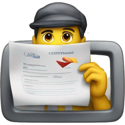 Certificado de calidad: Thierry emoji
