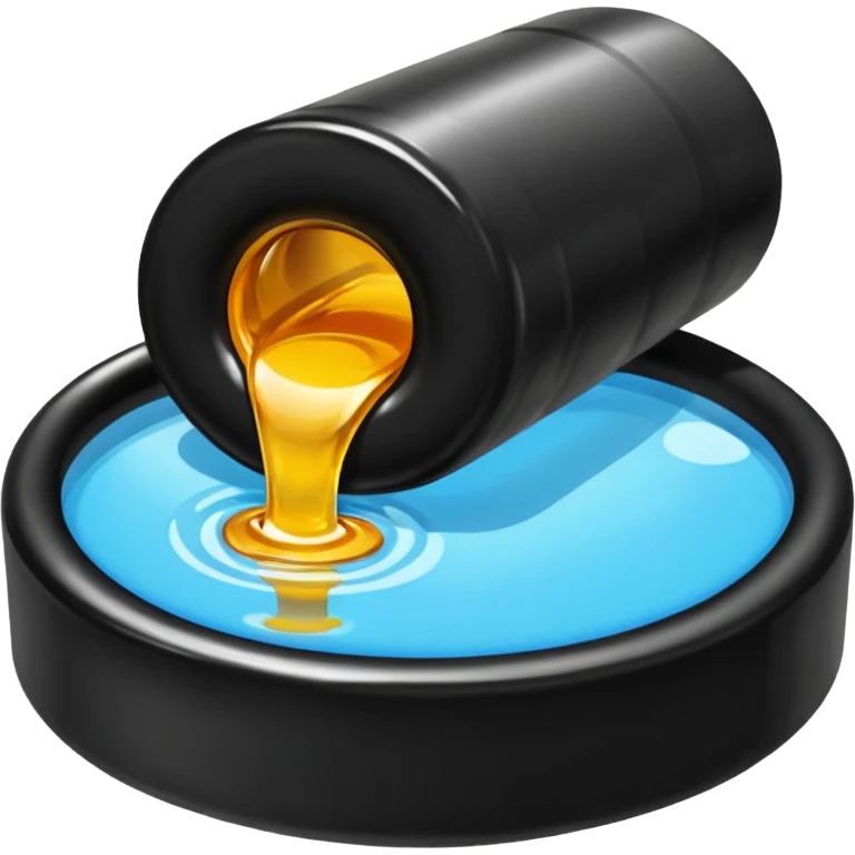 pool of oil emoji
