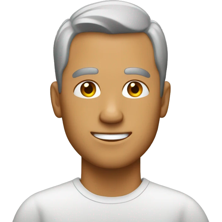 tan man named brian's access ID card emoji