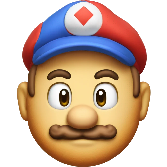 Super mario baking pizza emoji