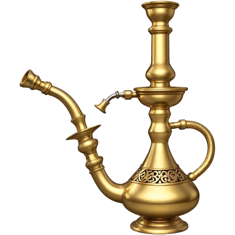 I see the brass hookah on the right side emoji