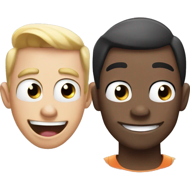 Happy Gumball and Darwin  emoji